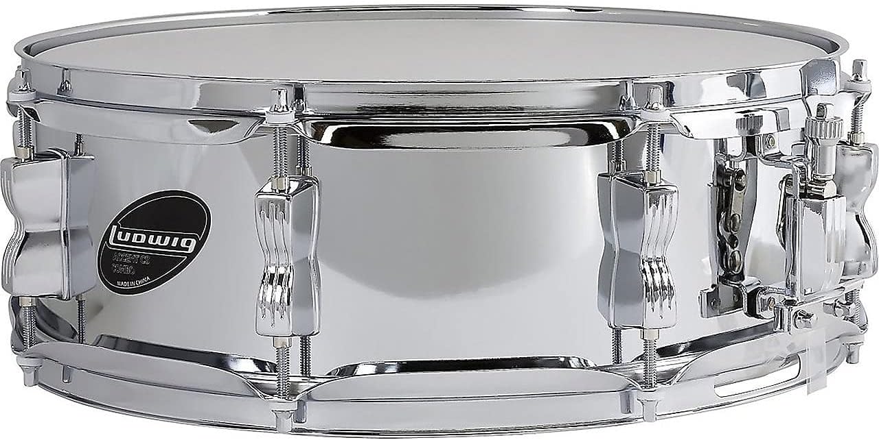 Ludwig Steel Snare Drum 14 x 5 in. - Exceptional Sound Quality