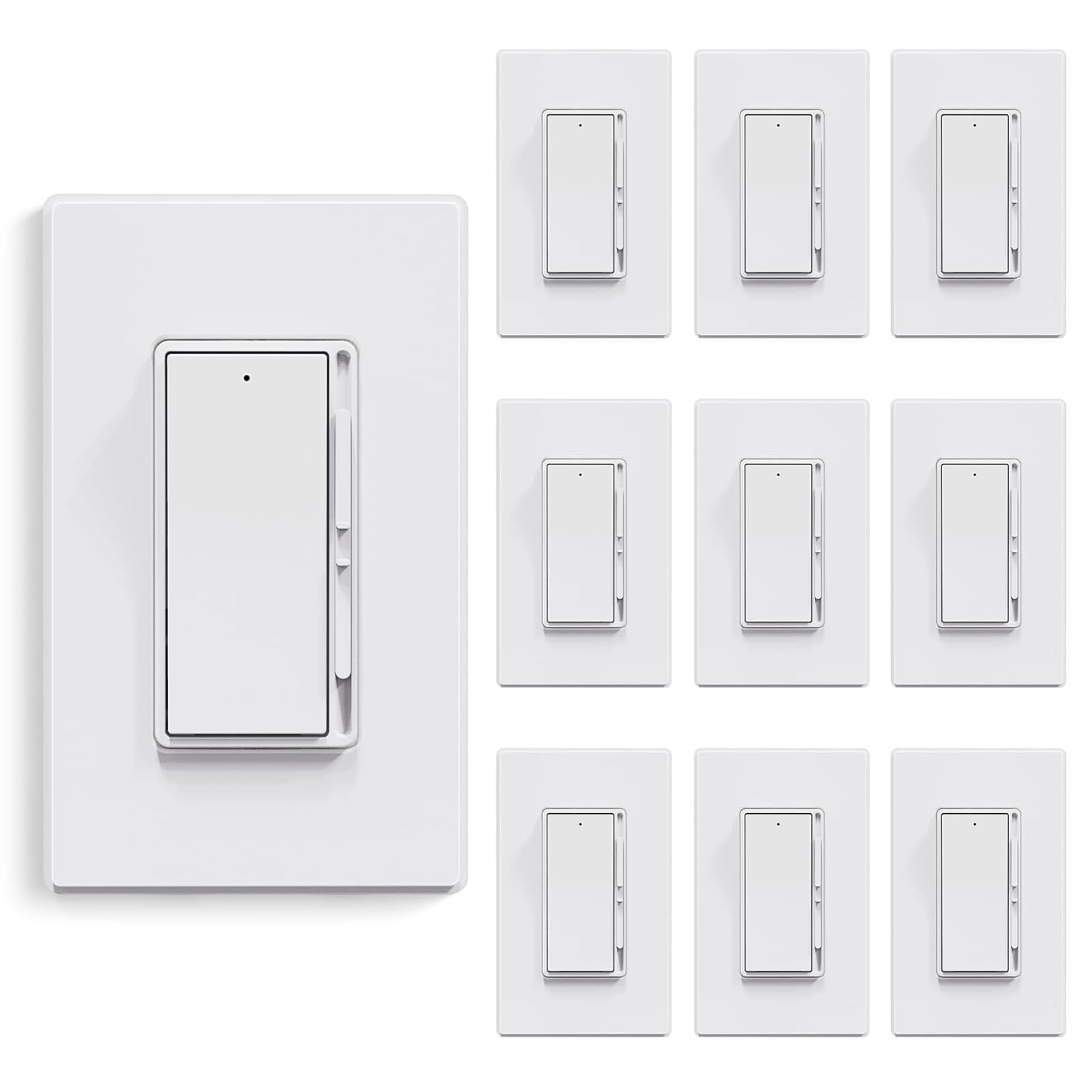 ELEGRP Dimmer Light Switch for Smooth Dimming of LED and INC Bulbs