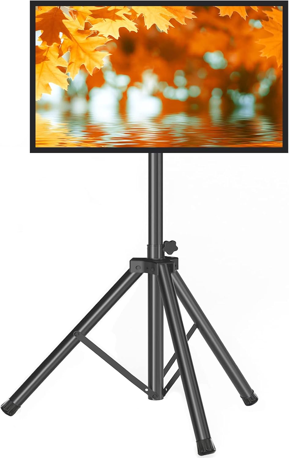Portable Outdoor TV Stand | Height Adjustable | 15 Tilt | Max 100lbs | TAVR Furniture