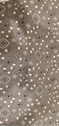 Bandana Print Poly Cotton Fabric 58 in Wide - Soft Breathable Cloth