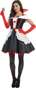 Queen of Hearts Costume for Women - Complete Red Queen Outfit