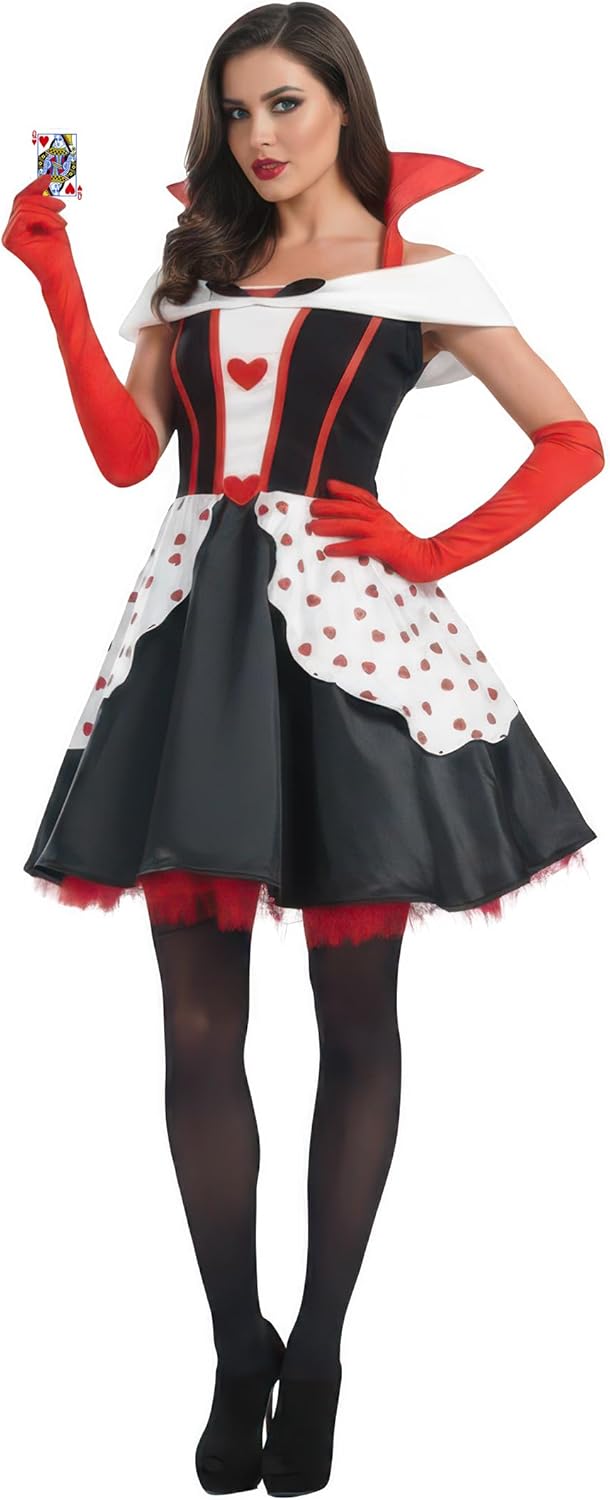 Queen of Hearts Costume for Women - Perfect Halloween Outfit