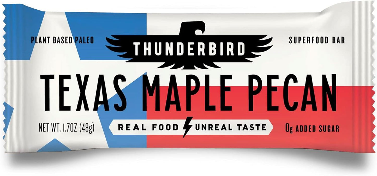 Thunderbird Bars Energy Snack - Gluten-Free Protein Treats