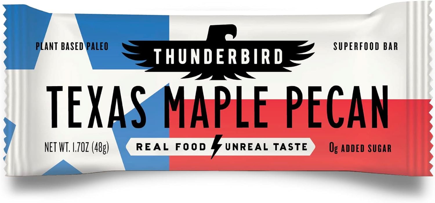 Thunderbird Bars Energy Snack - Gluten-Free Protein Treats