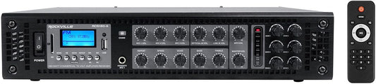 Rockville RCS180-6 180W 6-Zone Amplifier for Commercial Use