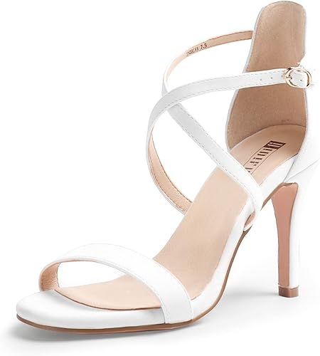 IDIFU Women's 3 Inch Dressy Heels for Elegant Wedding Looks