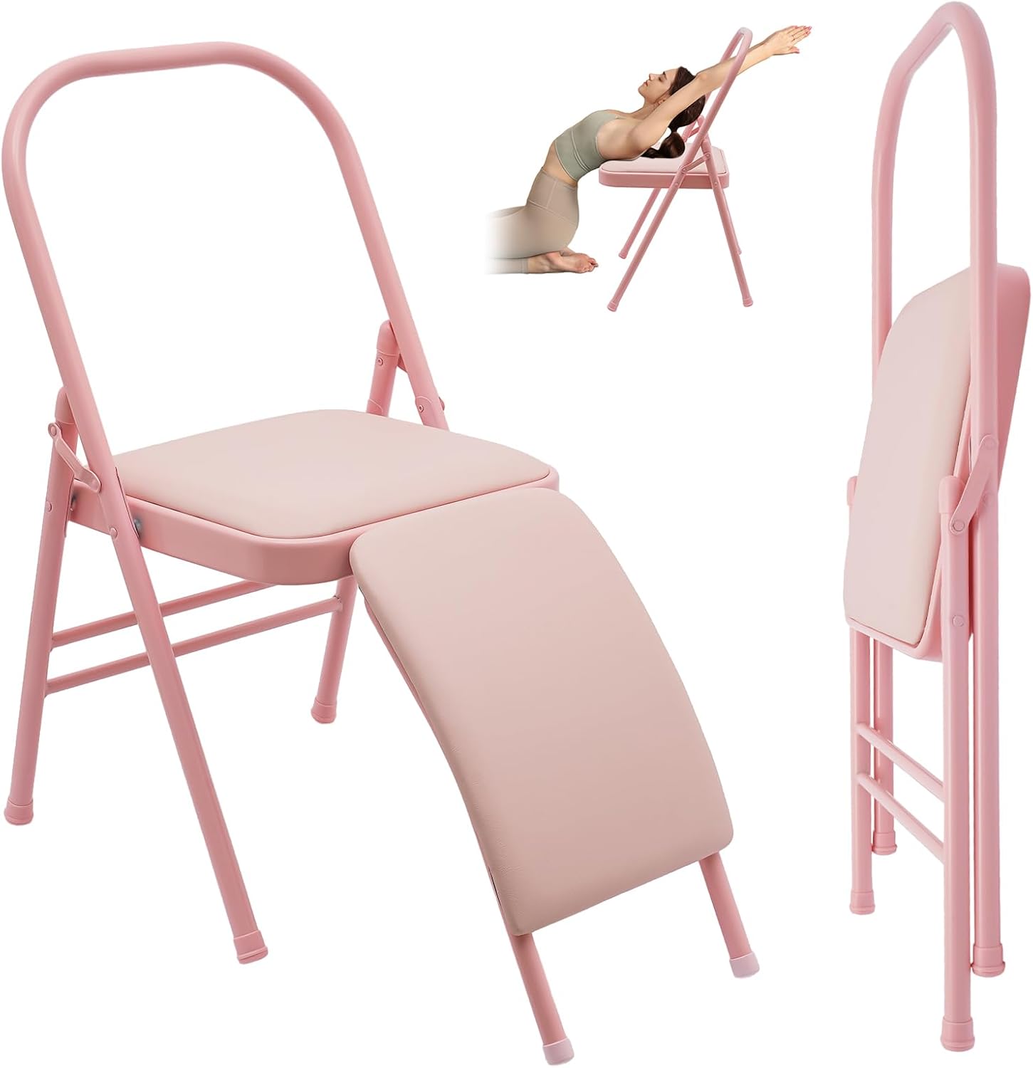 Foldable Yoga Chair for Perfect Balance & Flexibility