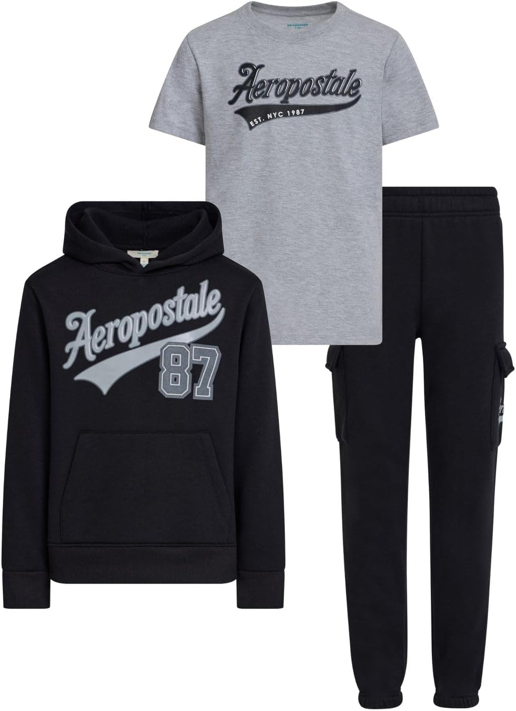 AEROPOSTALE Boys 3 Piece Outfit Set for Active Lifestyle
