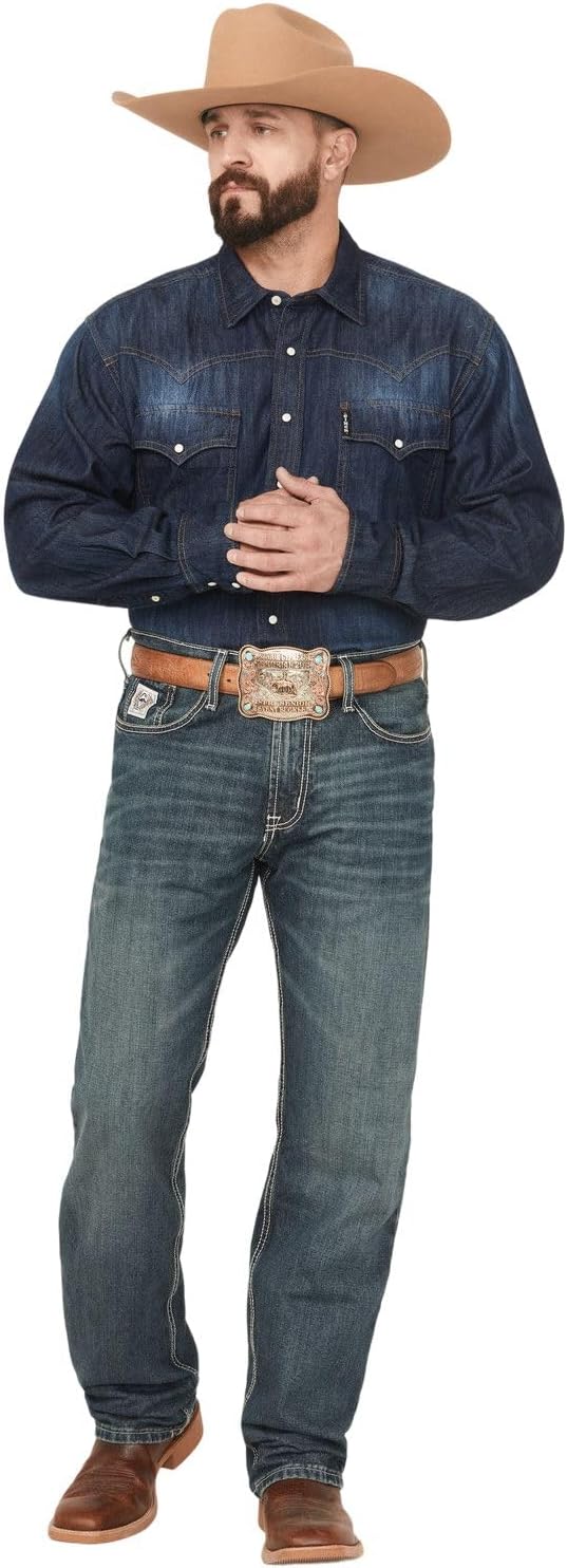 Cinch Men's White Label Relaxed Fit Jean for Comfort and Style