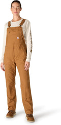 Carhartt Women's Crawford Double Front Bib Overalls (Style VRPL)