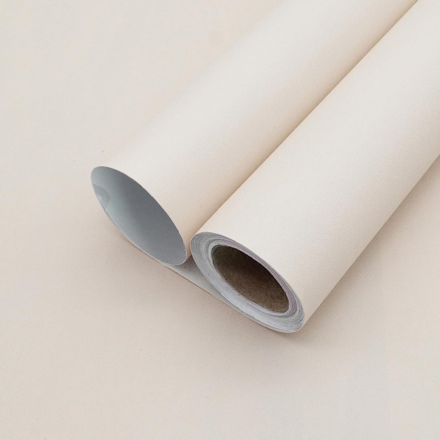 Yancorp Matte Beige Contact Paper Peel and Stick Wallpaper for Home