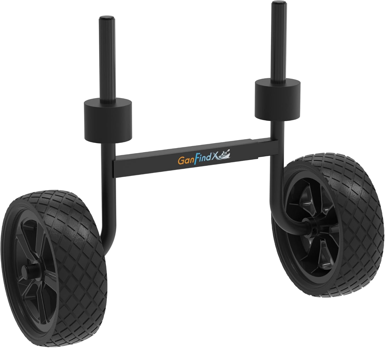 GanFind Kayak Cart Trolley Carrier with Solid Foam Wheels