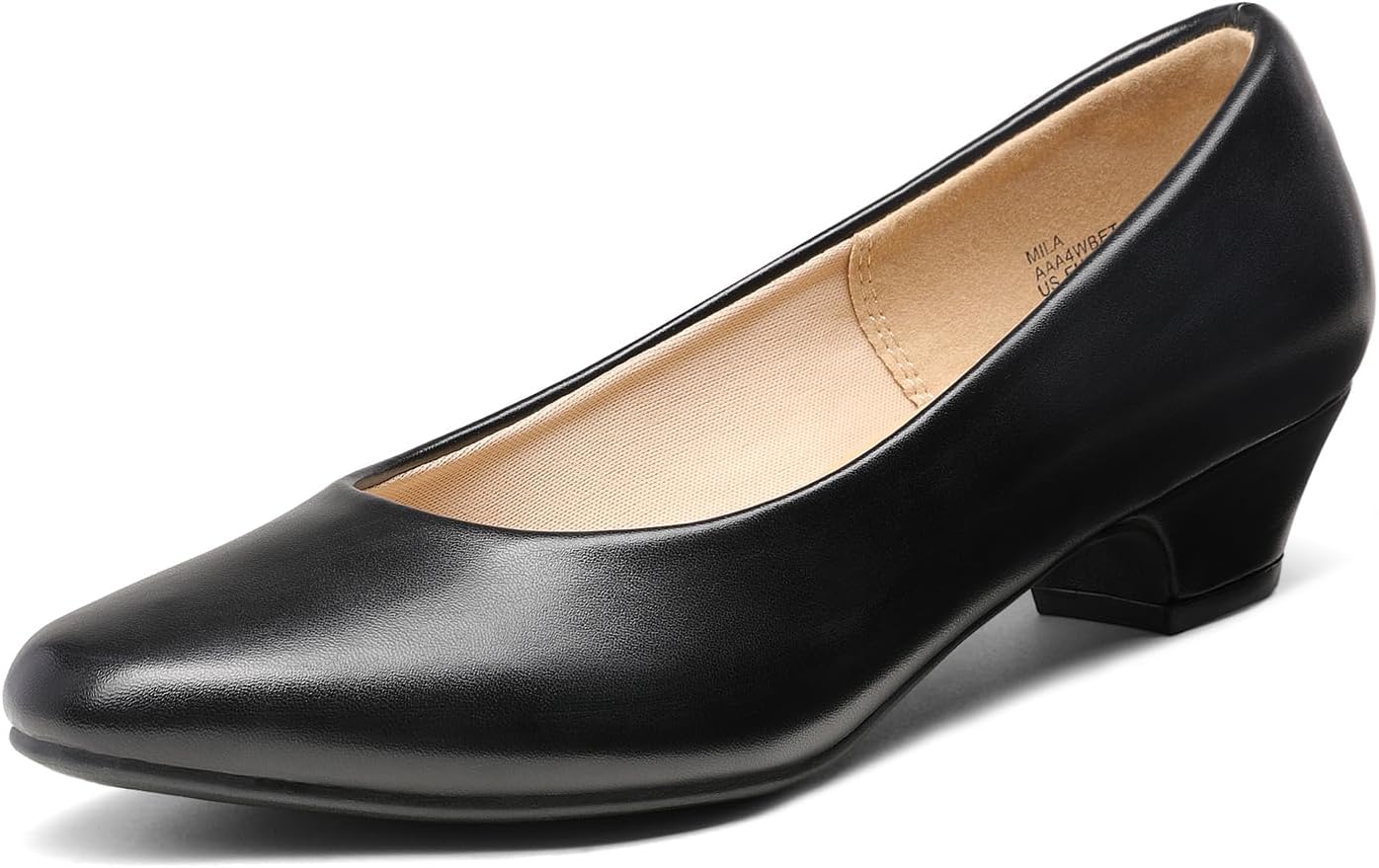 DREAM PAIRS Women's Mila Low Chunky Heel Pump Shoes Review