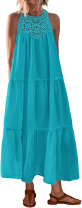 Stylish Women's Halter Maxi Dress by BTFBM - Ideal for Summer