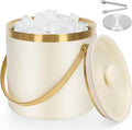 ZORMY 3L Double-Wall Insulated Ice Bucket for Parties