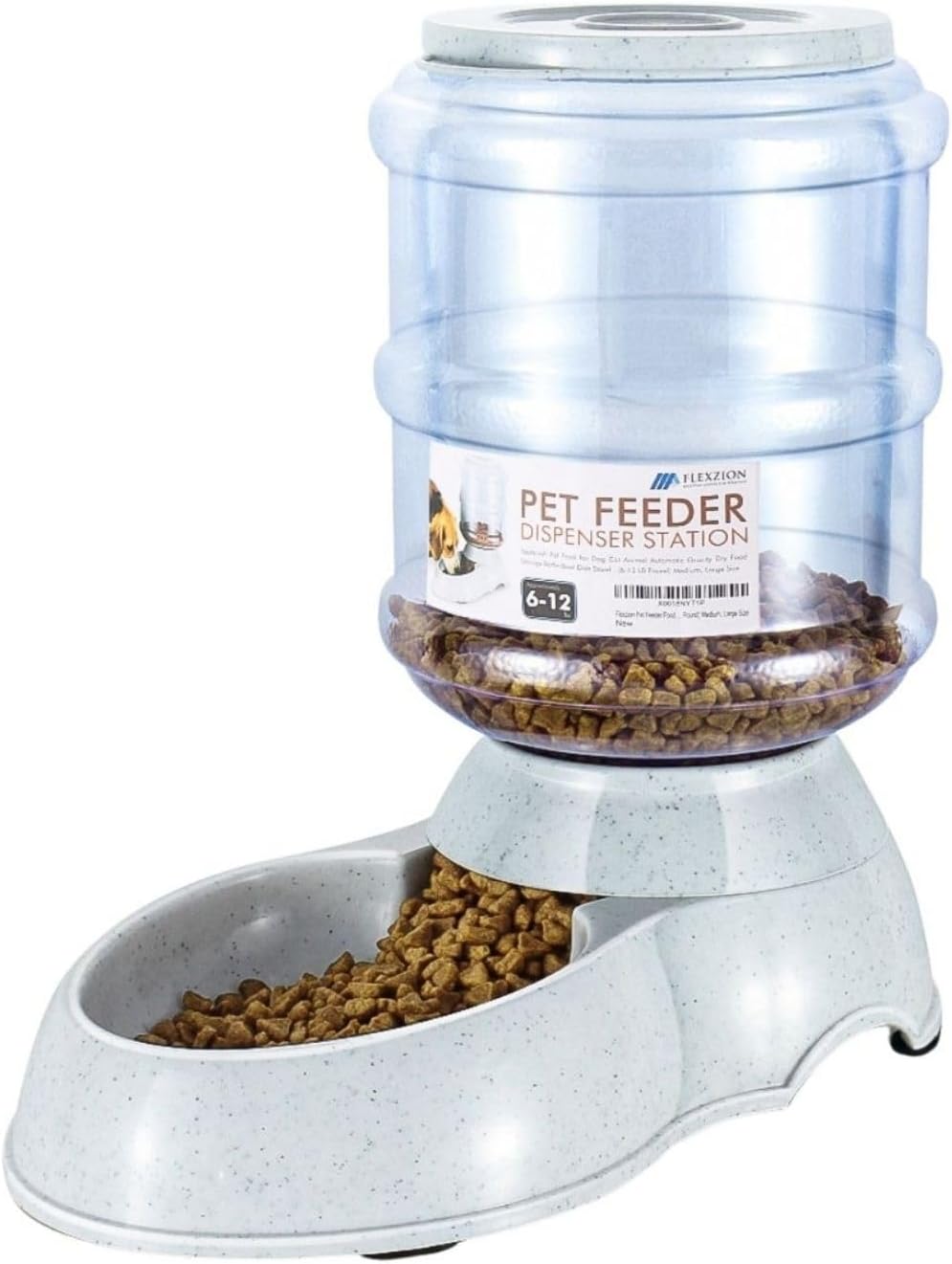 Automatic Gravity Pet Feeder for Dogs and Cats - 3 Gallon Capacity