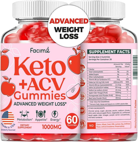 Advanced Keto ACV Gummies - Boost Weight Loss