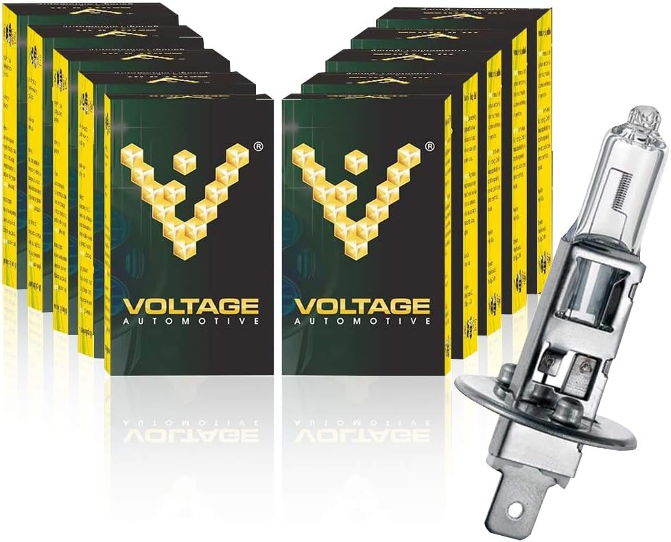 H1 12258 Light Bulb 10 Pack for High Beam Low Beam Fog Lights