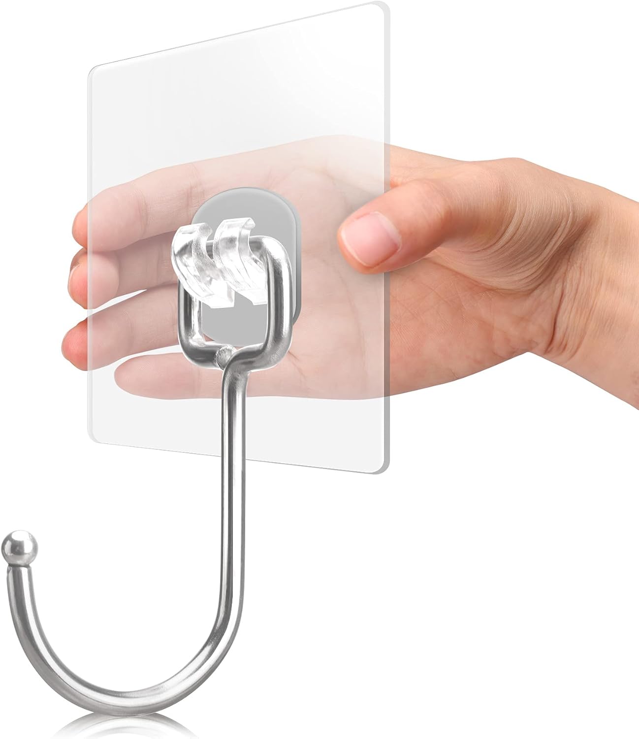 Heavy Duty Self Adhesive Hooks for Home and Kitchen Use