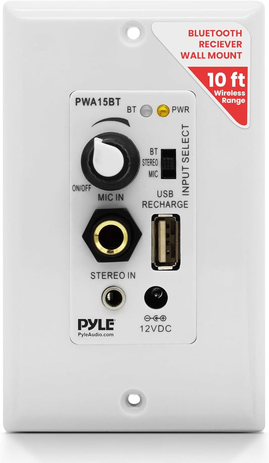 Enhance Your Audio: Pyle Bluetooth Wall Mount Amplifier