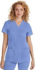 Healing Hands Jasmin Scrub Top for Women - 3 Pockets, Easy Care