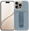 Aesthetic Vegan Leather Wallet Case for iPhone 16 Pro - Holds 2 Cards