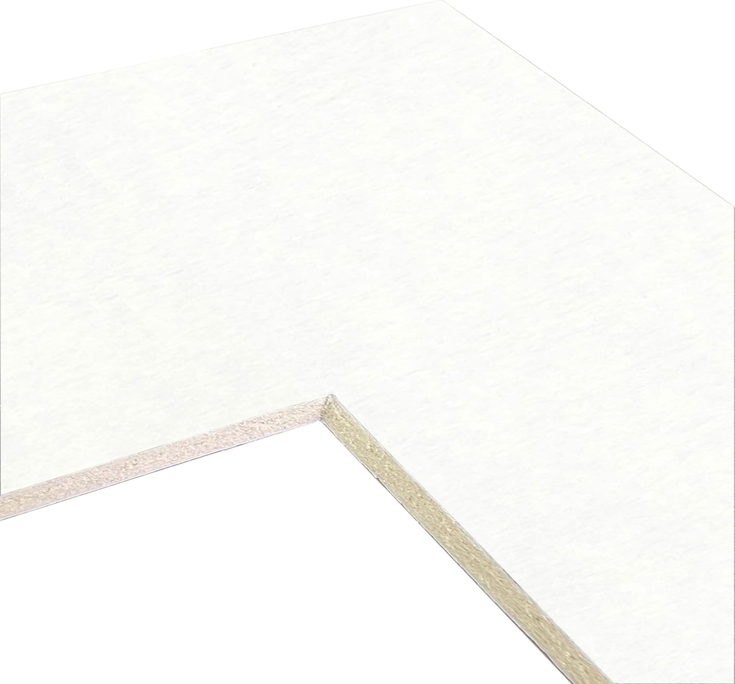 Pre-Cut Mat Board for 17X21 Prints - Polar White Quality