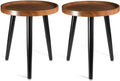 Indoor Plant Stand Walnut Finish - Mid Century Tall Plant Table