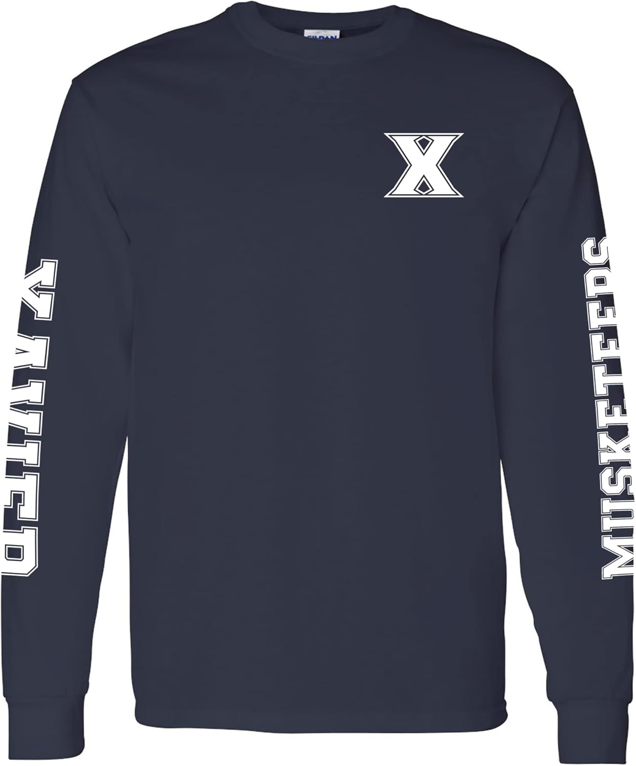 NCAA Double Sleeve Print Long Sleeve Tee for College Fans