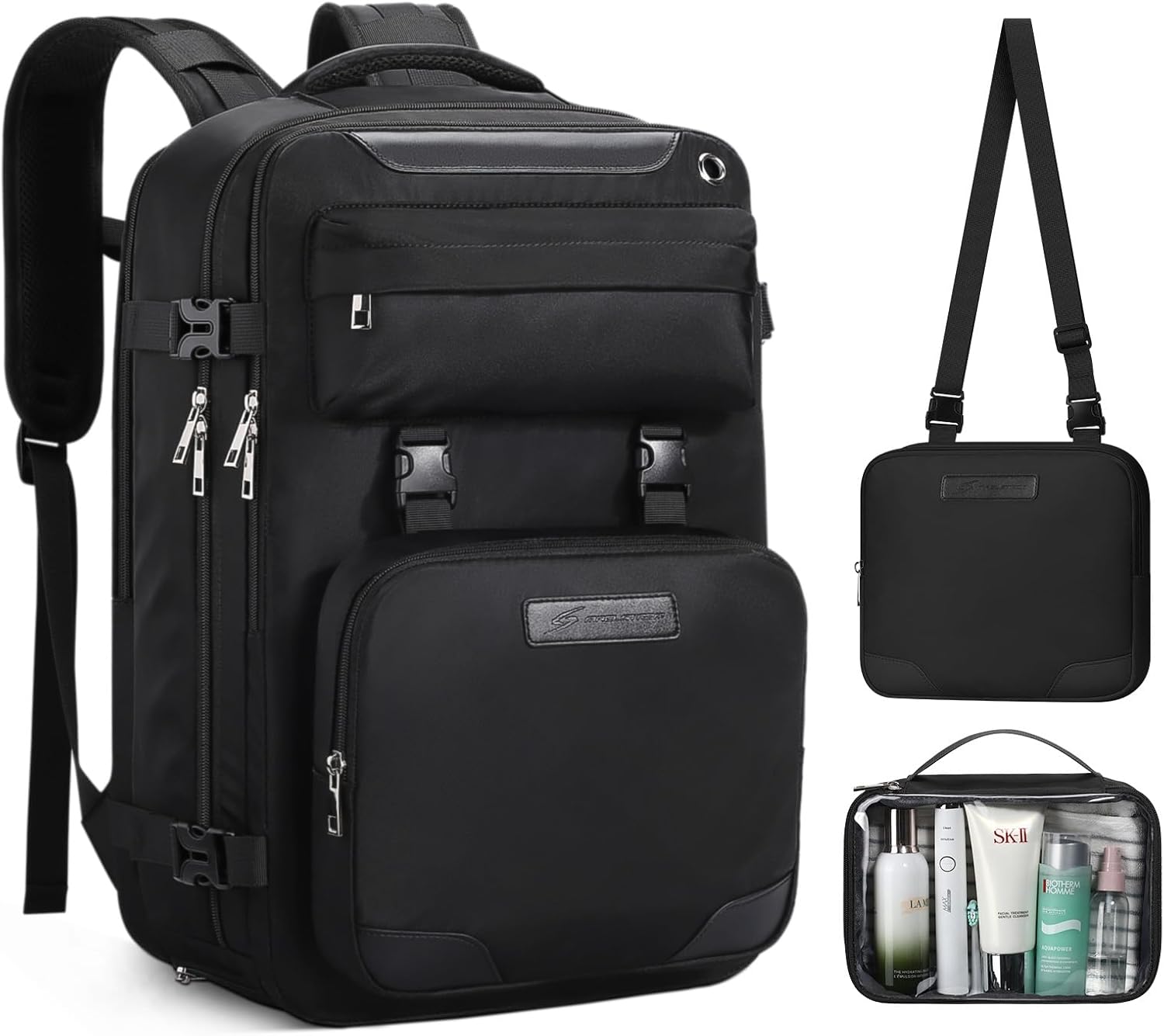 Maelstrom Travel Backpack for Women Men with Shoe Compartment
