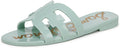 Sam Edelman womens Bay Jelly Slides - Shiny Summer Comfort