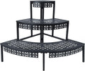 3 Tier Plant Stand Flower Pot Rack - Stair-Step Corner Display