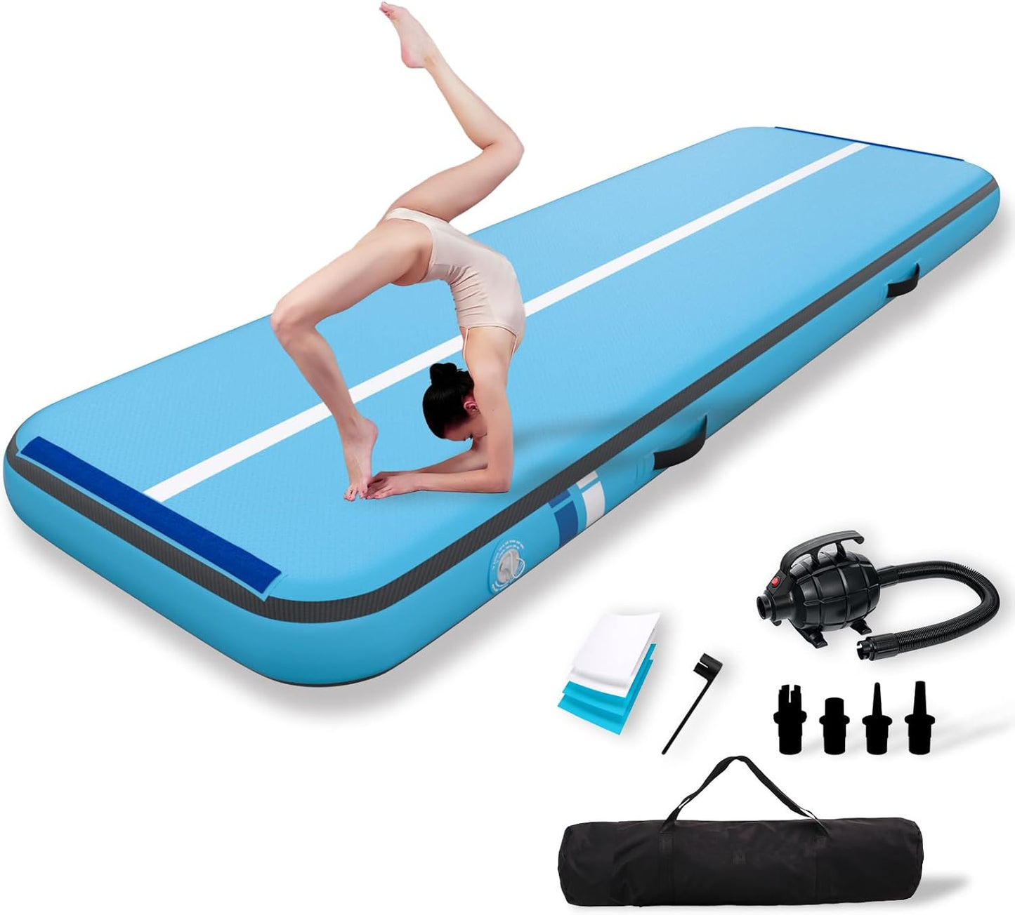 Inflatable Gymnastics Mat for Home & Outdoor Training