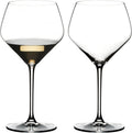 Riedel Heart to Heart Chardonnay White Wine Glasses Set of 2 - Elegant