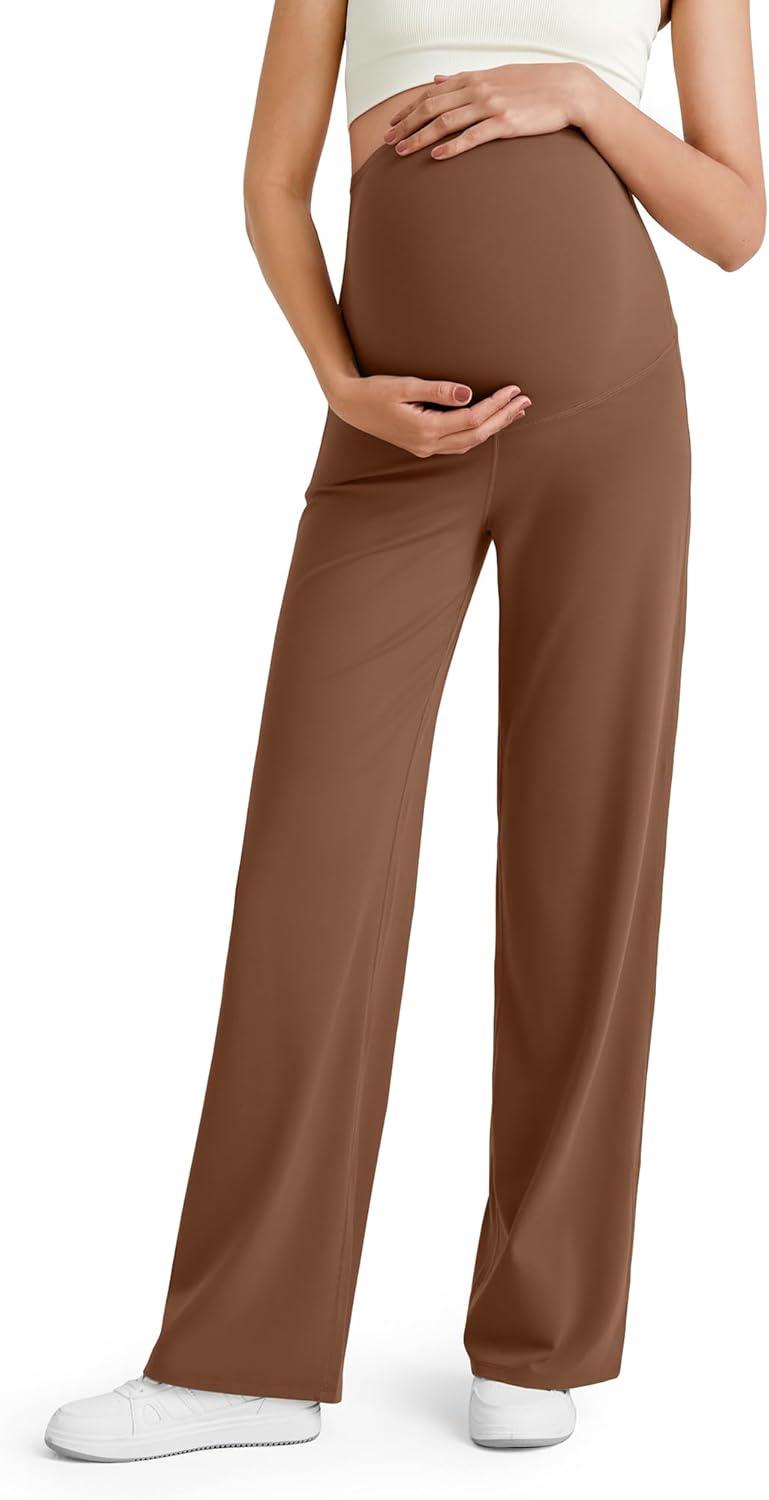 G4Free BareFeel Maternity Dress Yoga Pants for Comfort & Style
