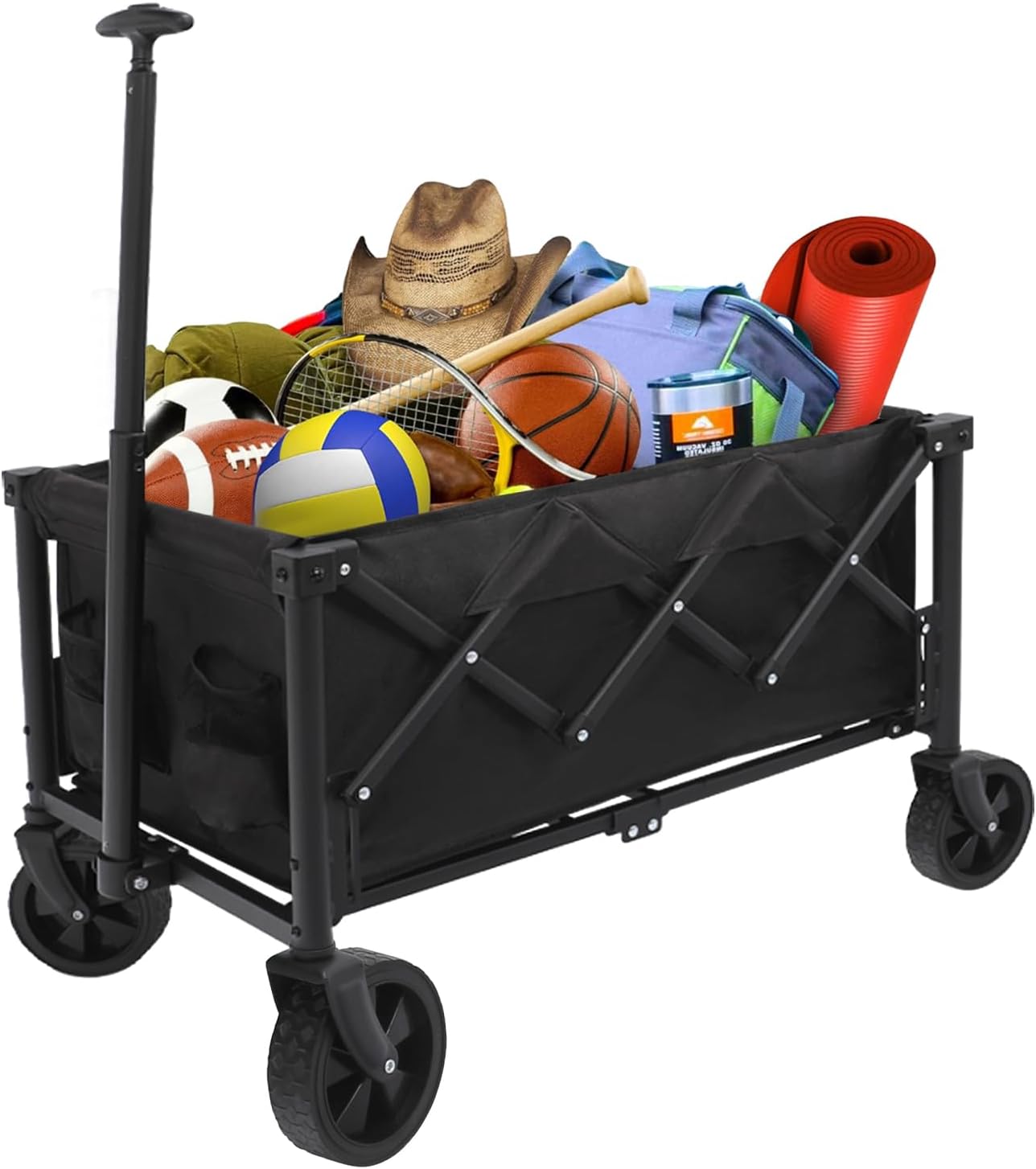 Collapsible Wagon Cart - Heavy Duty Convenience