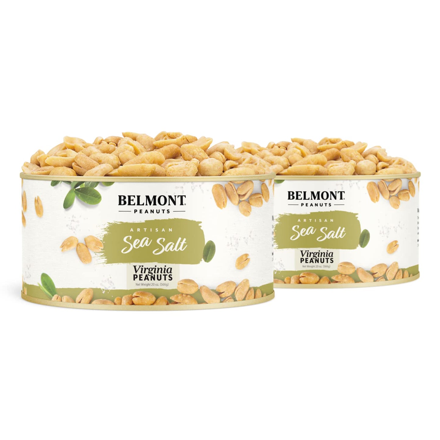 Gourmet Sea-Salted Virginia Peanuts - Premium Crunchy Snack