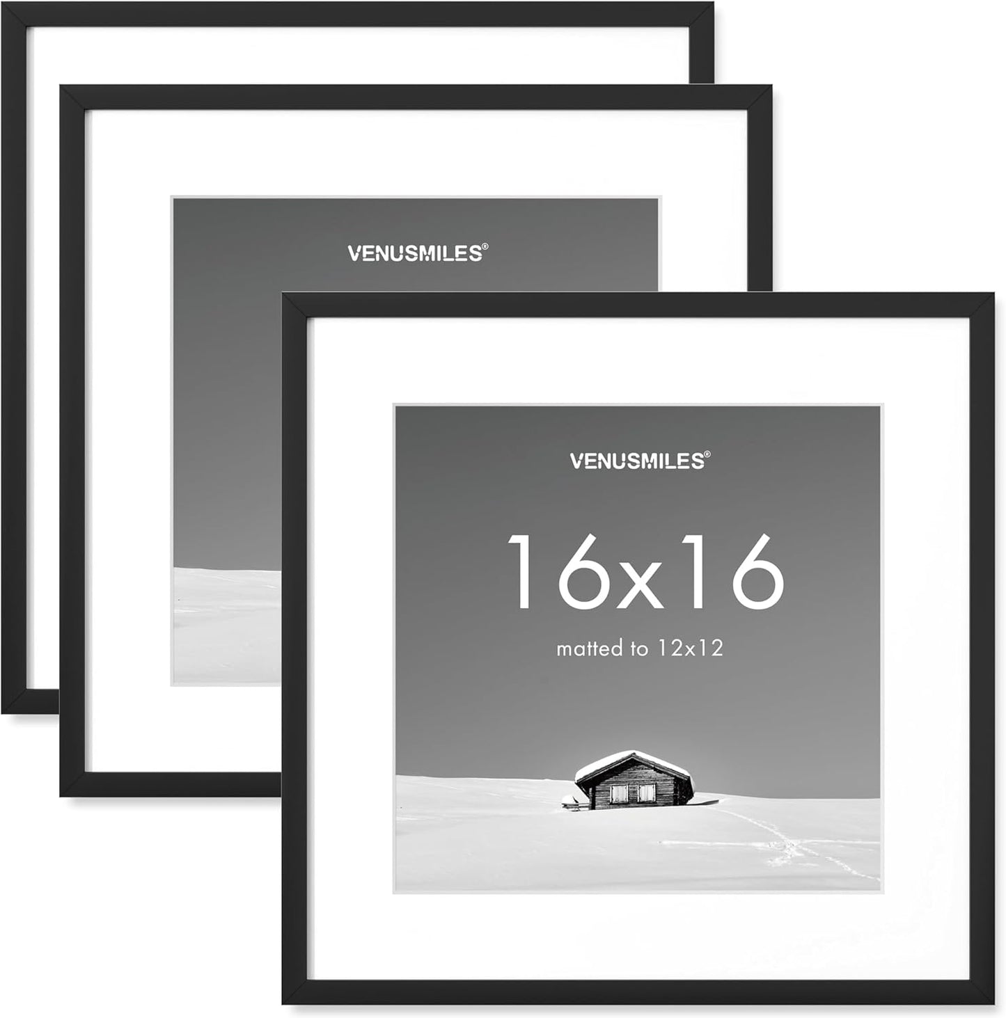 16x16 Picture Frame Set - Perfect for Displaying Memories