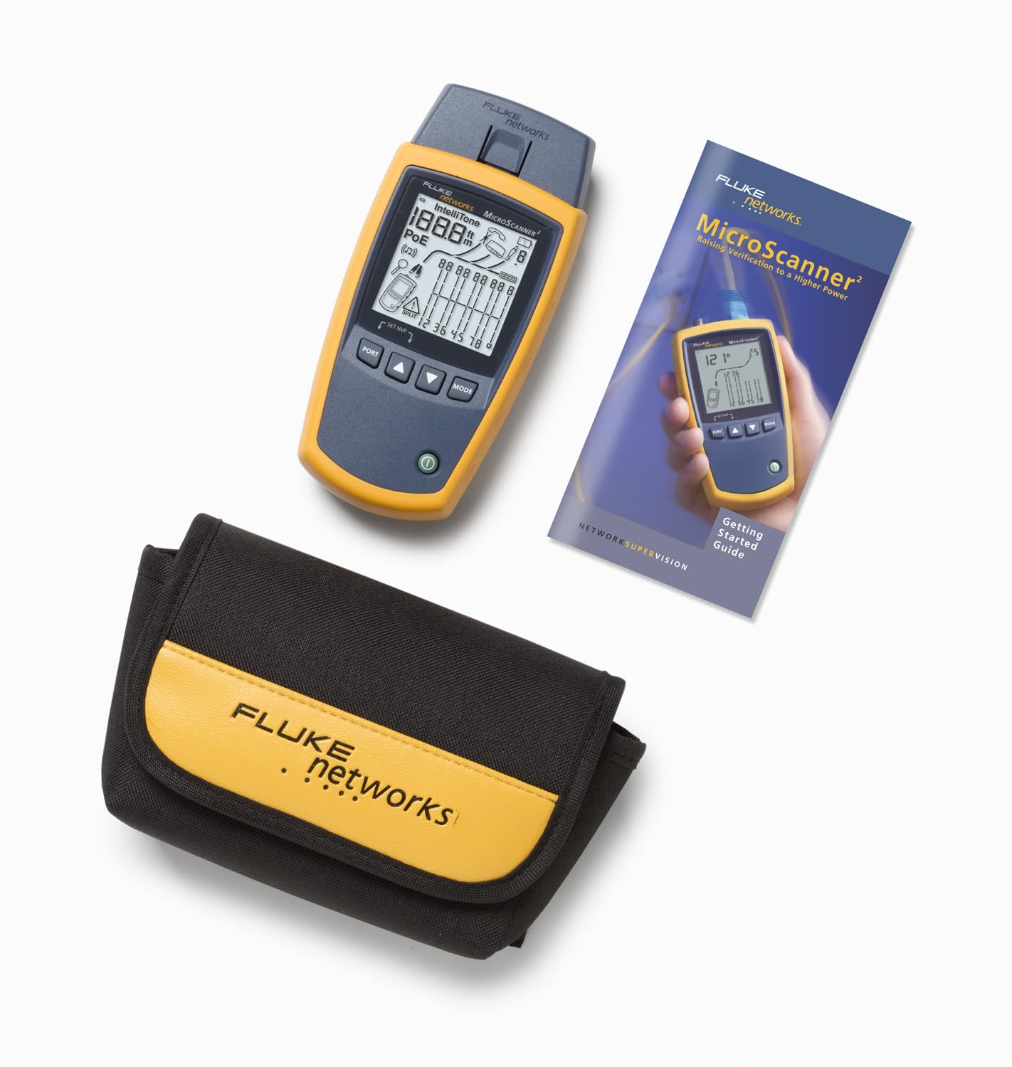Fluke Networks MS2-100 MicroScanner2 Cable Verifier for Testing
