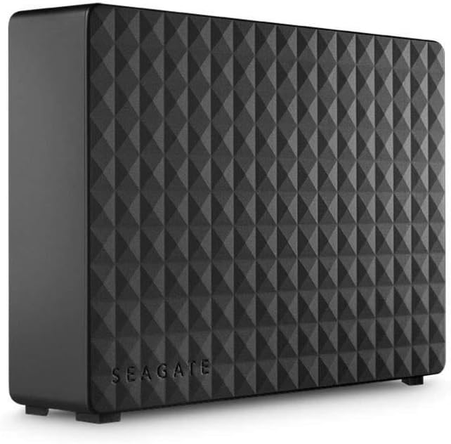 Seagate 10TB External HDD - Fast USB 3.0 Backup