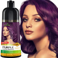 Herbishh Magic Hair Dye Shampoo Purple - Quick Gray Coverage