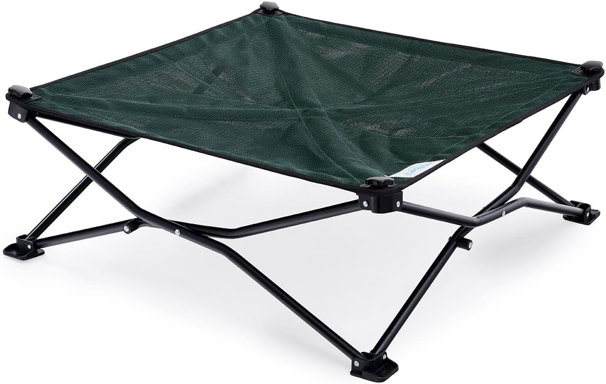 Coolaroo On-The-Go Elevated Dog Bed for Travel Comfort