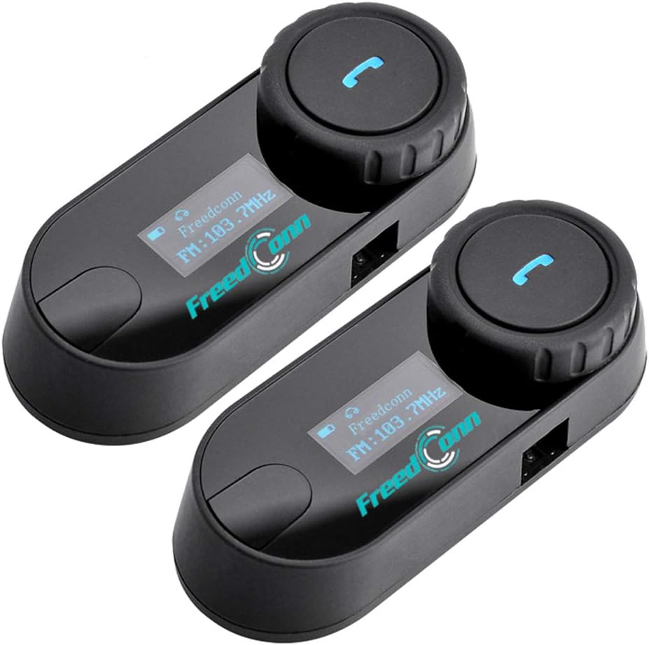FreedConn Motorbike Helmet Bluetooth Intercom System for Riders