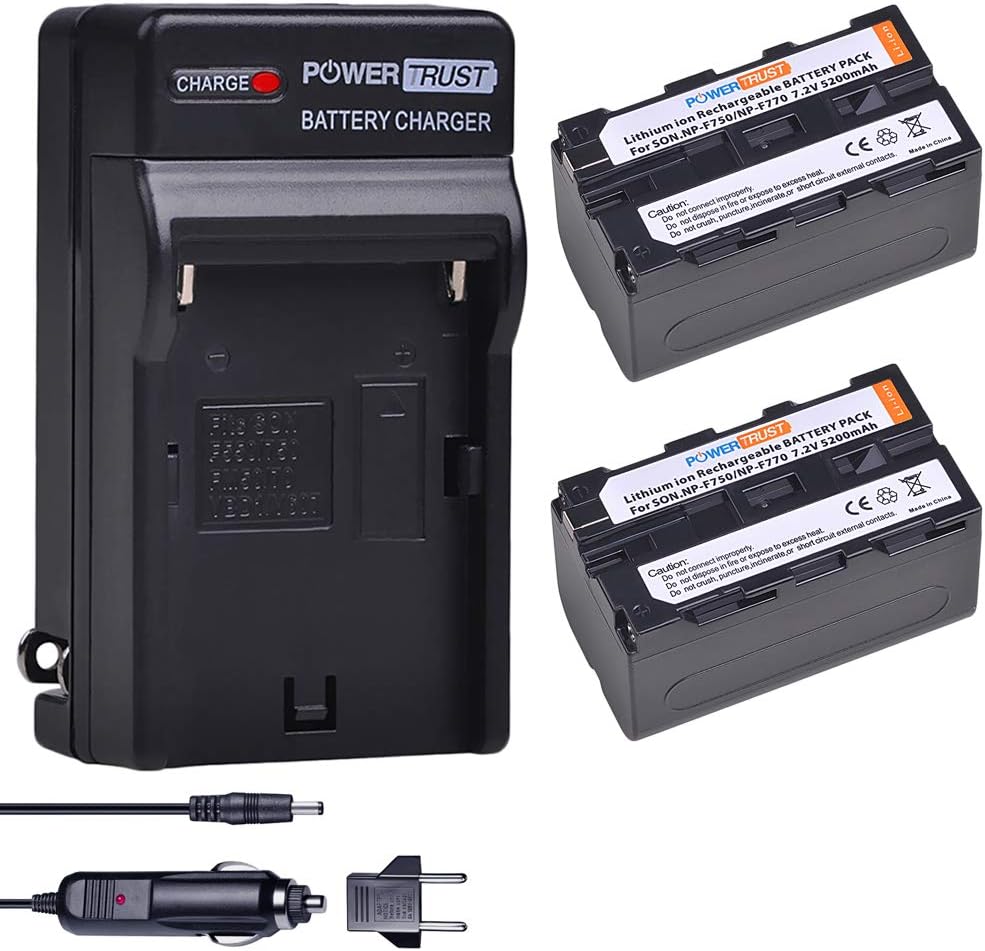 NP-F750 NP-F770 Battery for Sony Cameras - Reliable Power Source