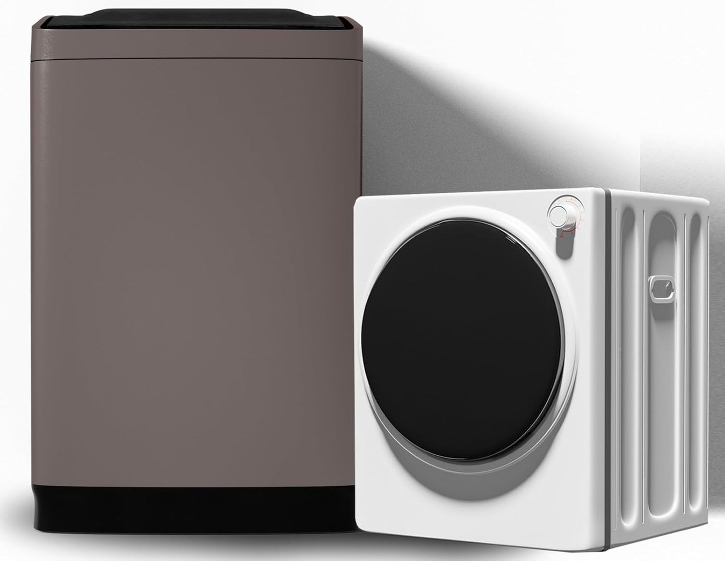 Compact 18LBS Full-Automatic Washer and Dryer Combo Set