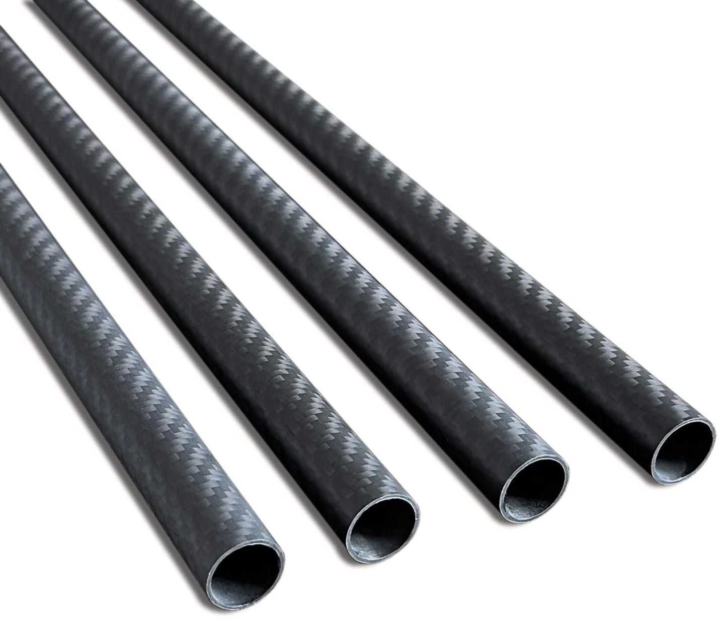4pcs Carbon Fiber Tube 16x14x500mm for Lightweight Strength
