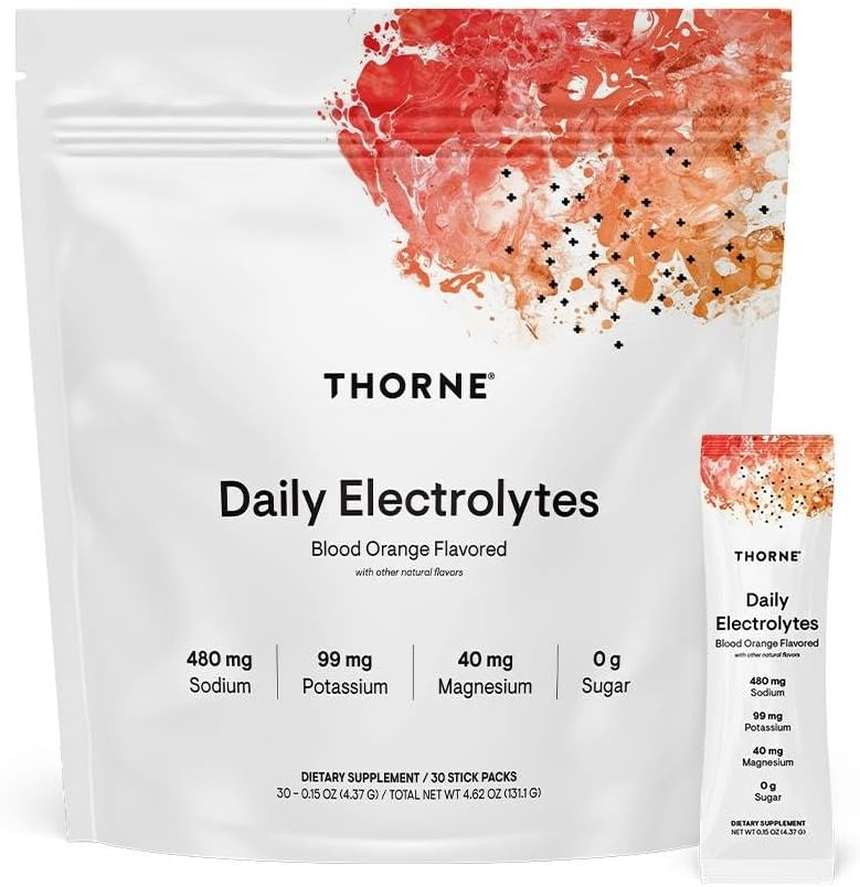 Daily Electrolytes Drink Mix by Thorne - Zero Sugar Hydration