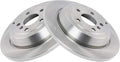 TRQ Rear Brake Rotors Set for 2007-2011 Mercedes-Benz Models