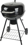 Grill Boss 22 Inch Kettle Charcoal Grill - Large Cooking Area