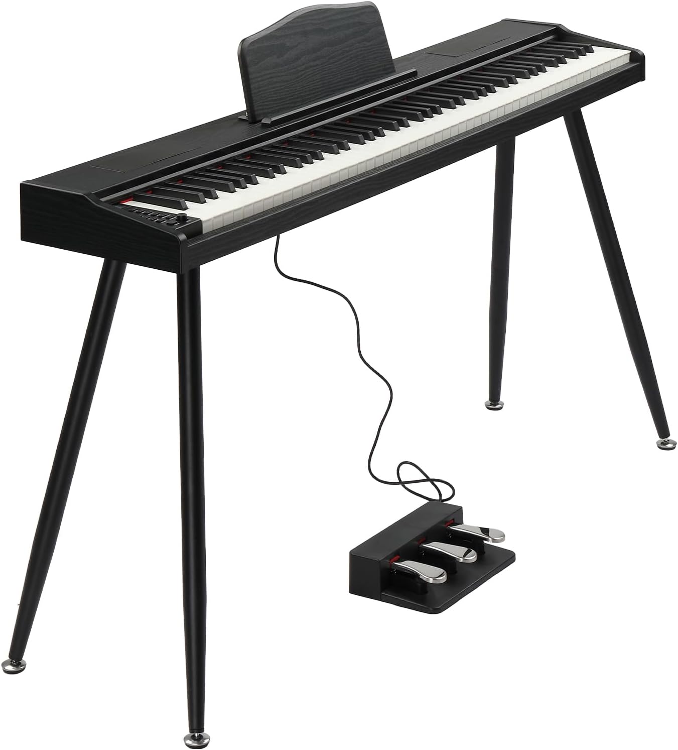 GLARRY Digital Piano Keyboard with Stand and Bluetooth Features